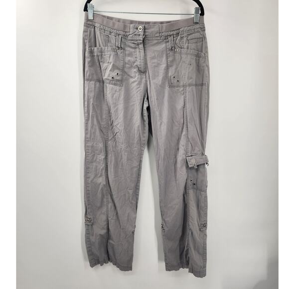 Chico's Gray Wide Leg Pants - Picture 1 of 3